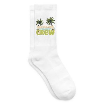 Barcelona Crew - Tennis socks - white - Right