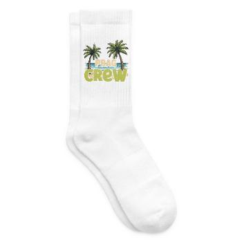 Prag Crew - Tennissocken - Weiß - Rechts