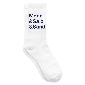 Sea Salt Sand Summer Vacation Coast - Tennissocken - Weiß - Rechts