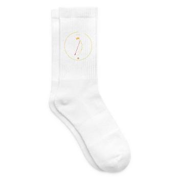 Schütze der Flammenbogen - Tennissocken - Weiß - Rechts