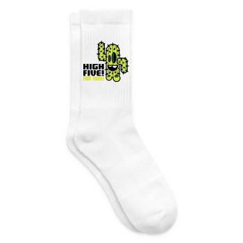 kaktus comic - Tennissocken - Weiß - Rechts
