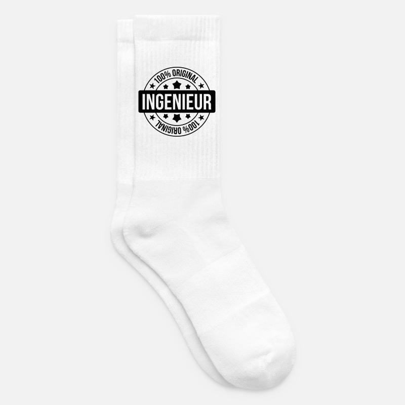 Ingenieur - Tennissocken - Weiß