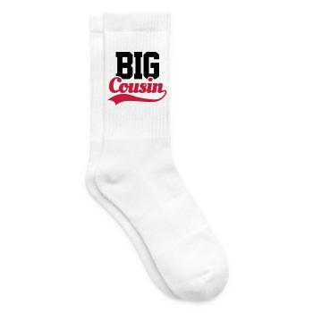 Big Cousin - Chaussettes de tennis - blanc - Droite