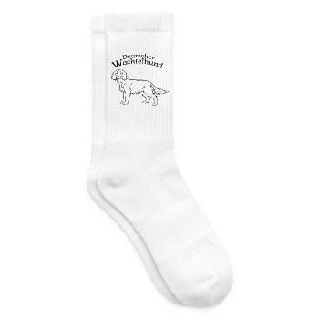 Wachtelhund - Tennissocken - Weiß - Rechts