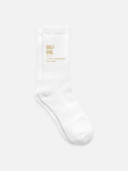 Golf Golf Golf - Tennissocken - Weiß