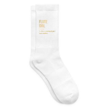 flûte - Chaussettes de tennis - blanc - Droite