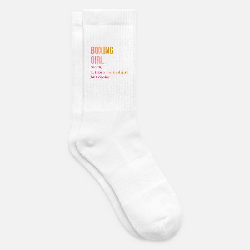Boxen - Tennissocken - Weiß