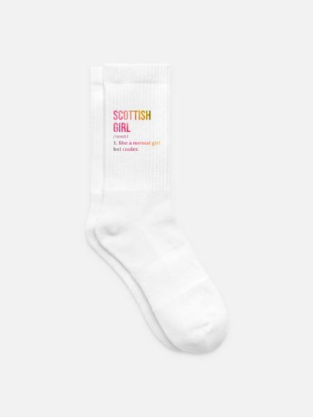 Schottland Schottland Schottland - Tennissocken - Weiß