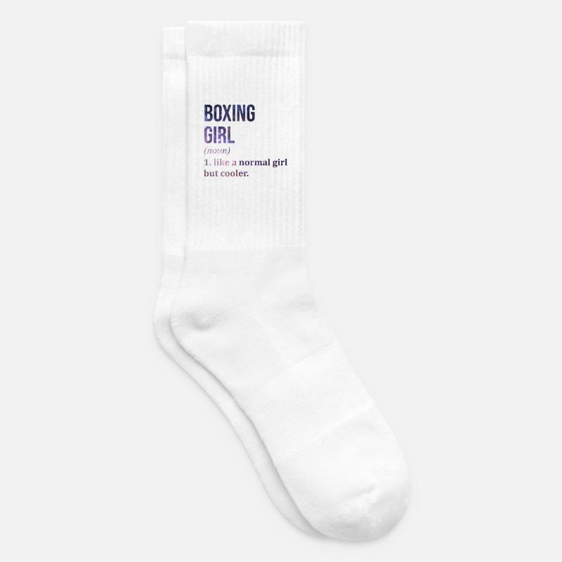 Boxen - Tennissocken - Weiß