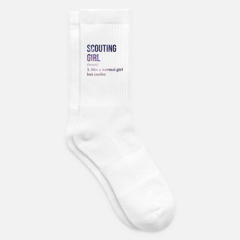 Scout - Tennis socks - white