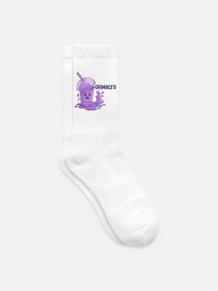 Grimace Shake Chaos - Tennissocken - Weiß