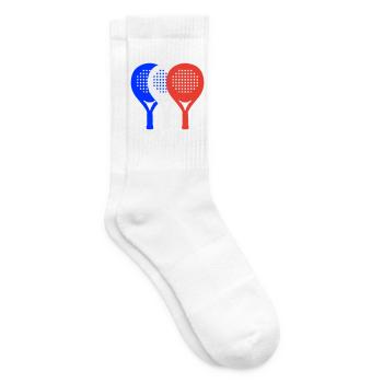 padel-france2 - Tennis socks - white - Right