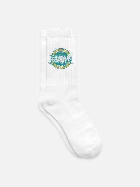 Geschenk für Fabian - Tennissocken - Weiß