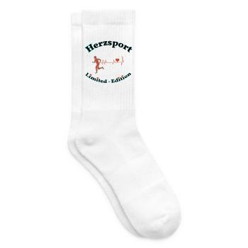 Herzsport - Tennissocken - Weiß - Rechts