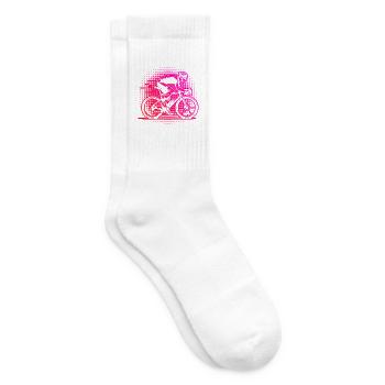 Road bike perfect for every road bike - Tennis socks - white - Right