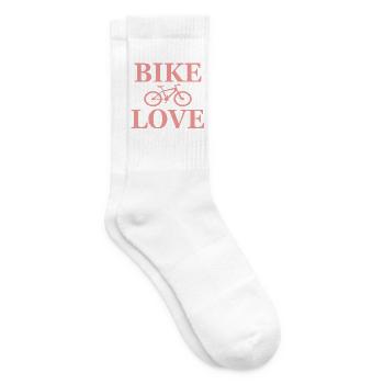 Vélo Vélo : Adore dire - Chaussettes de tennis - blanc - Droite