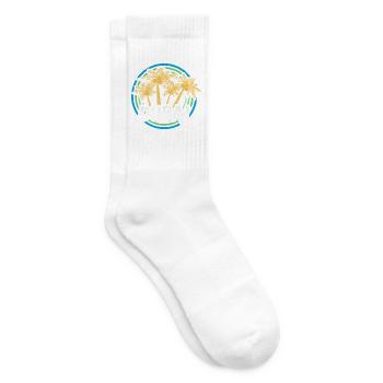 Ferien Dubai - Tennissocken - Weiß - Rechts