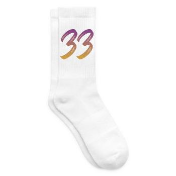 33 - Tennissocken - Weiß - Rechts