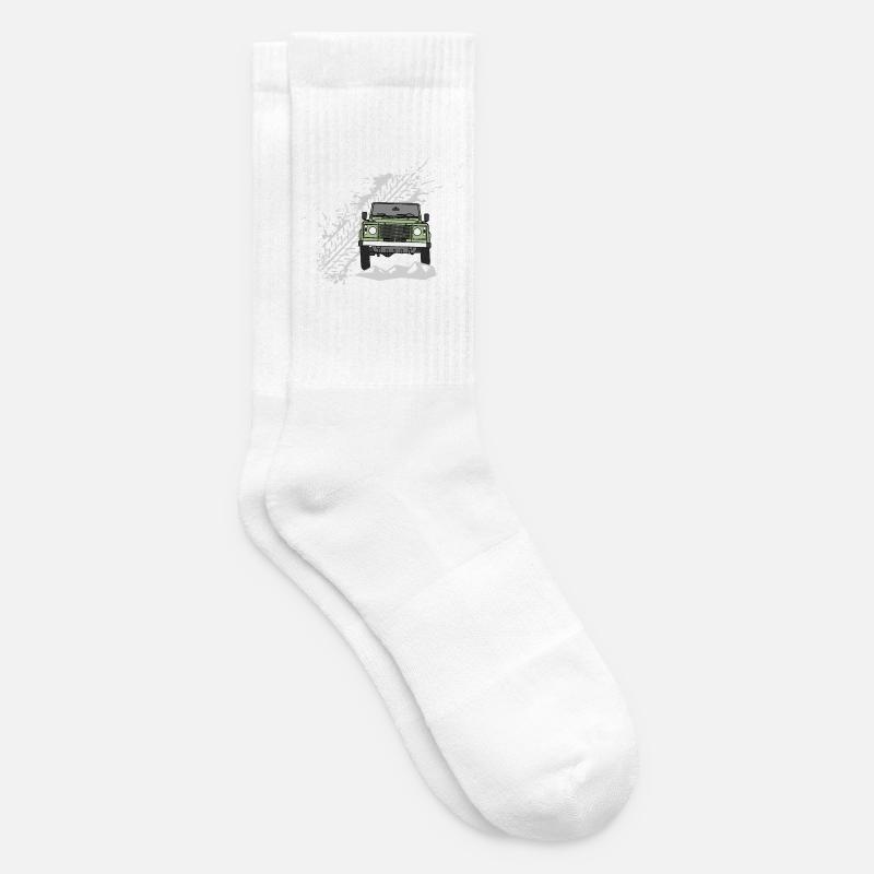 Defender Splash Front - Chaussettes de tennis - blanc