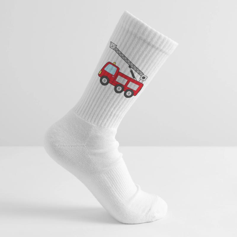 Fire engine Fire engine Tennis socks