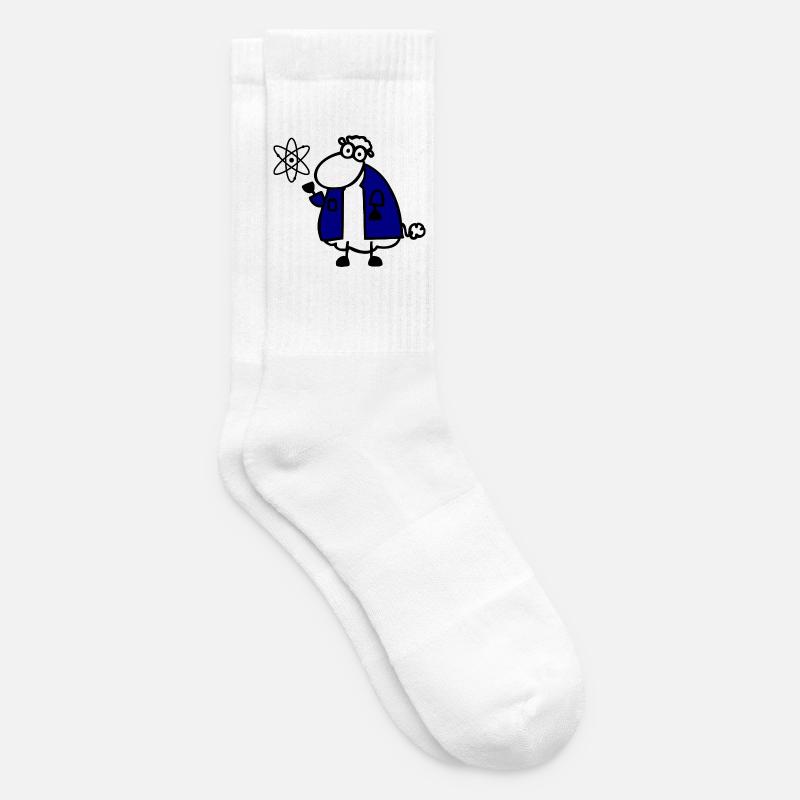Physikschaf - Tennissocken - Weiß