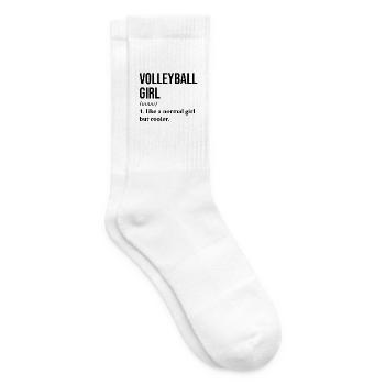 Volleyball - Tennis socks - white - Right