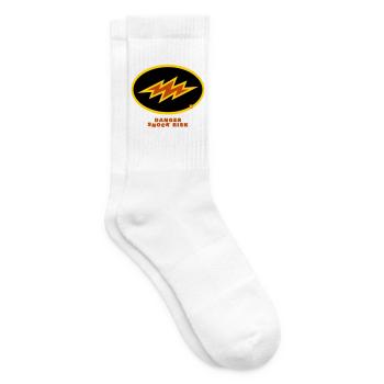 shock risk - Tennis socks - white - Right