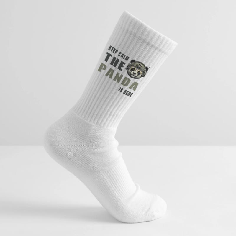 Tactical Panda – Keep Calm Tennis socks