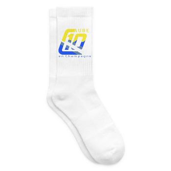 Logo 10 Aube - Chaussettes de tennis - blanc - Droite