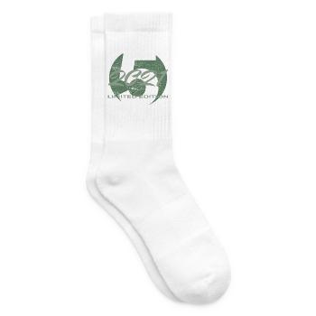 5. Geburtstag 2021 Jungen und Mädchen Geschenk - Tennissocken - Weiß - Rechts