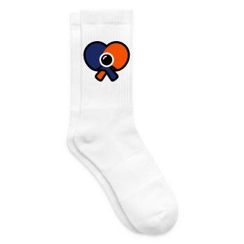 Table Tennis Rackets Heart Table Tennis Love - Tennis socks - white - Right