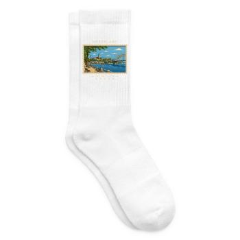 Nederland Nijmegen Vintage Reisem - Tennissocken - Weiß - Rechts