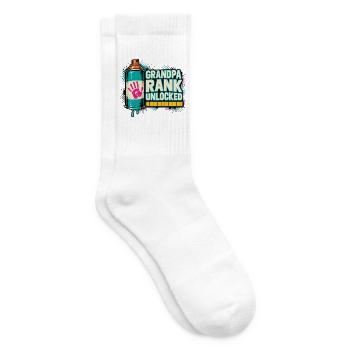 Opa Rang Freigeschaltet - Tennissocken - Weiß - Rechts