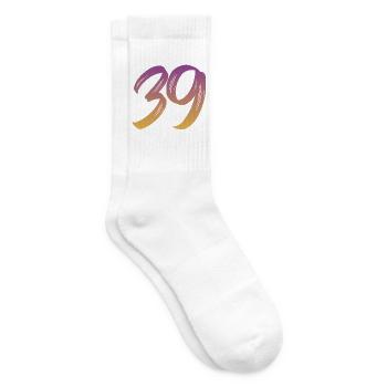 39 - Tennissocken - Weiß - Rechts