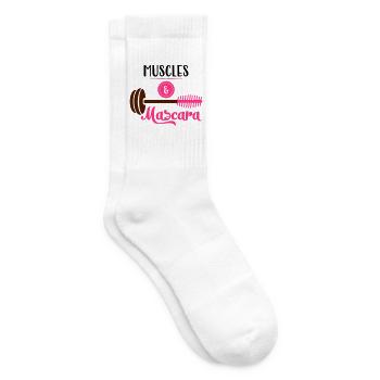 fitness - Tennis socks - white - Right