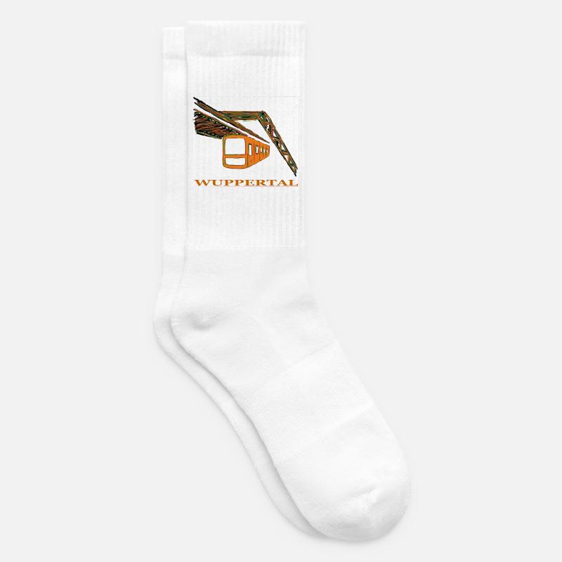 overhead railway - Tennis socks - white