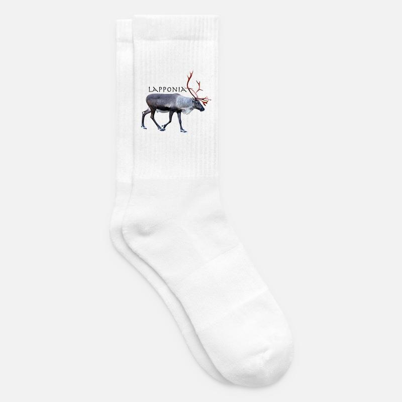 Lapponia - Tennis socks - white