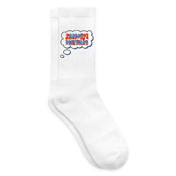 ALLES GUTE ZUM GEBURTSTAG. ALLES GUTE ZUM GEBURTSTAG. JAHRESTAG. - Tennissocken - Weiß - Rechts