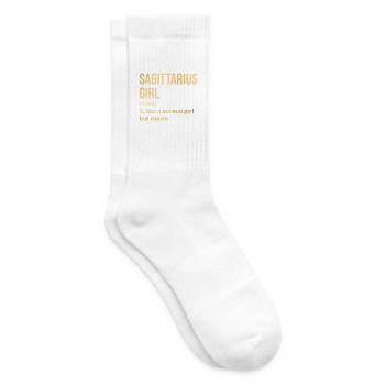 Sagittarius - Tennis socks - white - Right