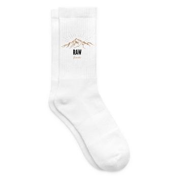 Bergkette Sonnenaufgang Move - Tennissocken - Weiß - Rechts