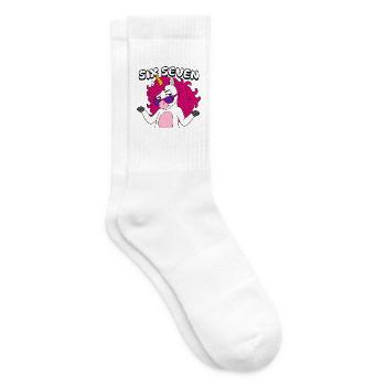 Six Seven Unicorn  - Tennissocken - Weiß - Rechts
