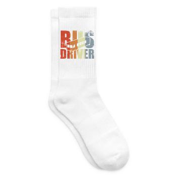 Vintage Bus Driver - Tennissocken - Weiß - Rechts