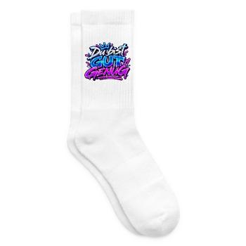 Du bist gut genug  - Tennissocken - Weiß - Rechts