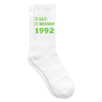 Besser 1992 - Tennissocken - Weiß - Rechts