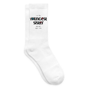 jüngste Schwester - Tennissocken - Weiß - Rechts