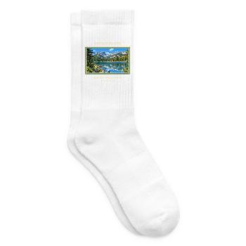 Vereinigte Staaten Rocky Mountain Nationalpark - Tennissocken - Weiß - Rechts