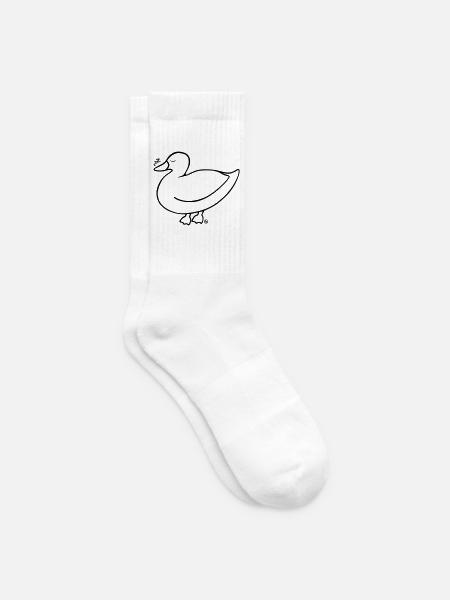 Entekoffeiniert - Tennissocken - Weiß