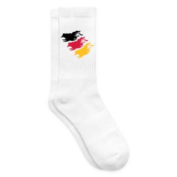 Conception Allemagne - Chaussettes de tennis - blanc - Droite