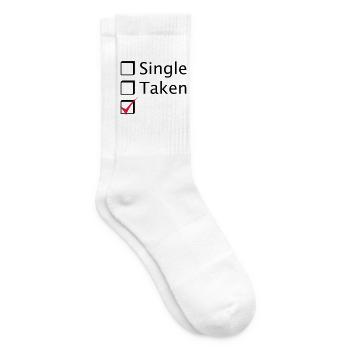 Single Taken - Tennissocken - Weiß - Rechts