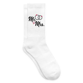 Ehepaar - Tennissocken - Weiß - Rechts